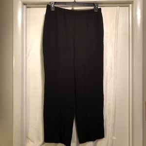NWT Alfred Dunner  Black  Pants with 3 buttons